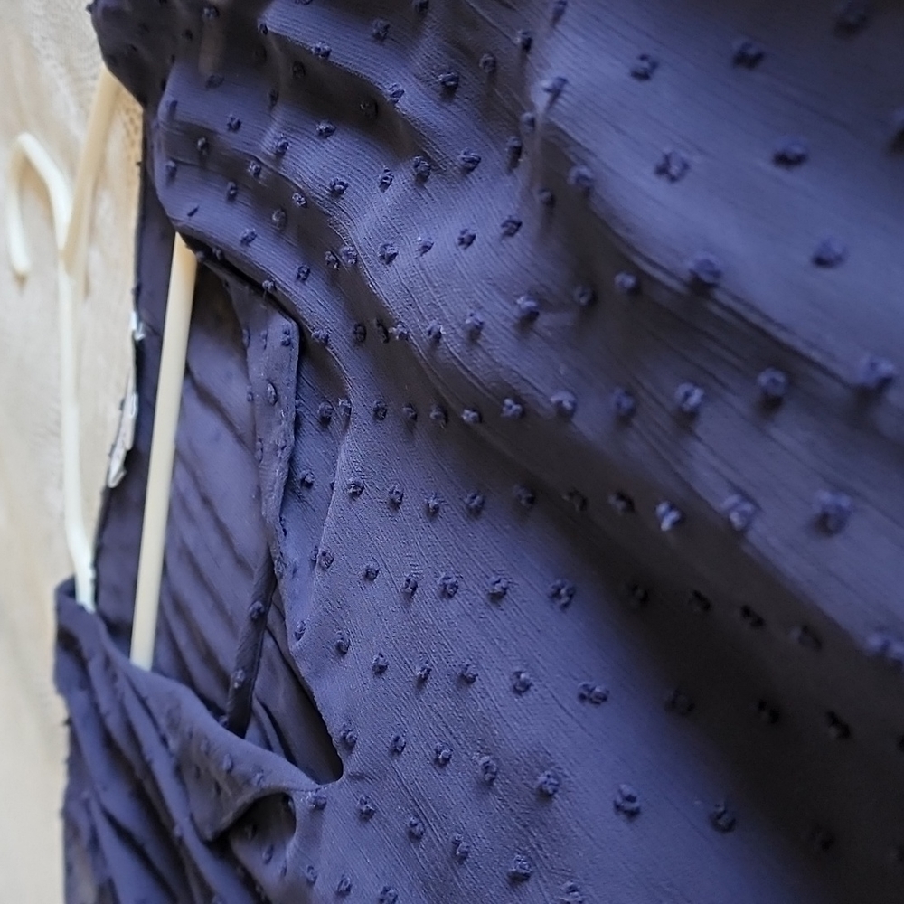 Navy Blue Blouse - S